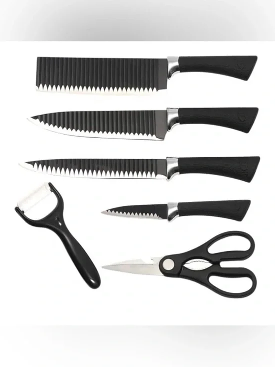 NEW IN BOX- Dvcretirh professional knife, kitchen utensils 6 piece set